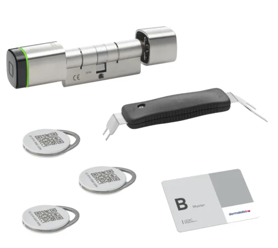 dormakaba evolo smart Starterset mit Digitalzylinder