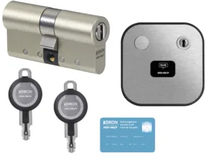IKON CLIQ Go Starterset T1:   Tisch-Programmiergerät und Doppelzylinder