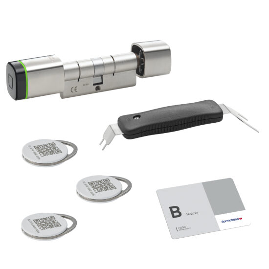 dormakaba evolo smart Starterset mit Digitalzylinder