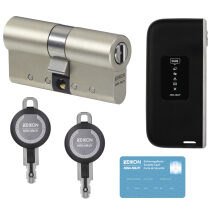 CLIQ Go Starterset M1: Mobiles Programmiergerät und Doppelzylinder (55/55)